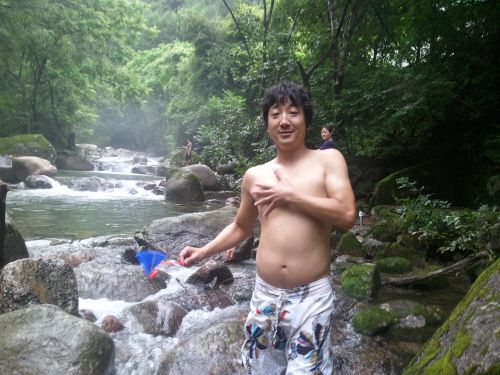 계곡물놀이